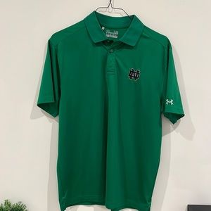 Notre Dame Mens Golf Shirt